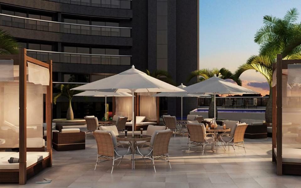 Apartamento De Luxo Landscape Beira Mar Platinum ฟอร์ตาเลซา ภายนอก รูปภาพ